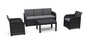 Rosalie 5 seater set with Orlando big table