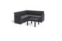 Marie corner 5 seater set with Orlando small table