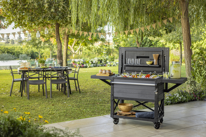 PATIO COOLER & BEVERAGE CART KETER Lifestyle