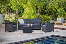 ELODIE 5 SEATER SET WITH STORAGE TABLE