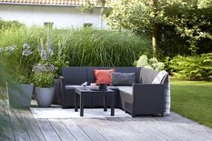 Claire 5 seat corner with Orlando small table