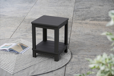Deluxe side table wood high