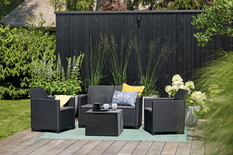 Marie 2 seater set with Storage table