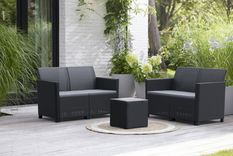 Marie 4 seater set with Vigo table