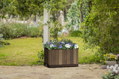 Deco rectangle planter