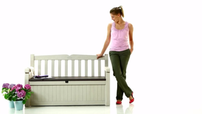 Keter's Eden Garden Bench